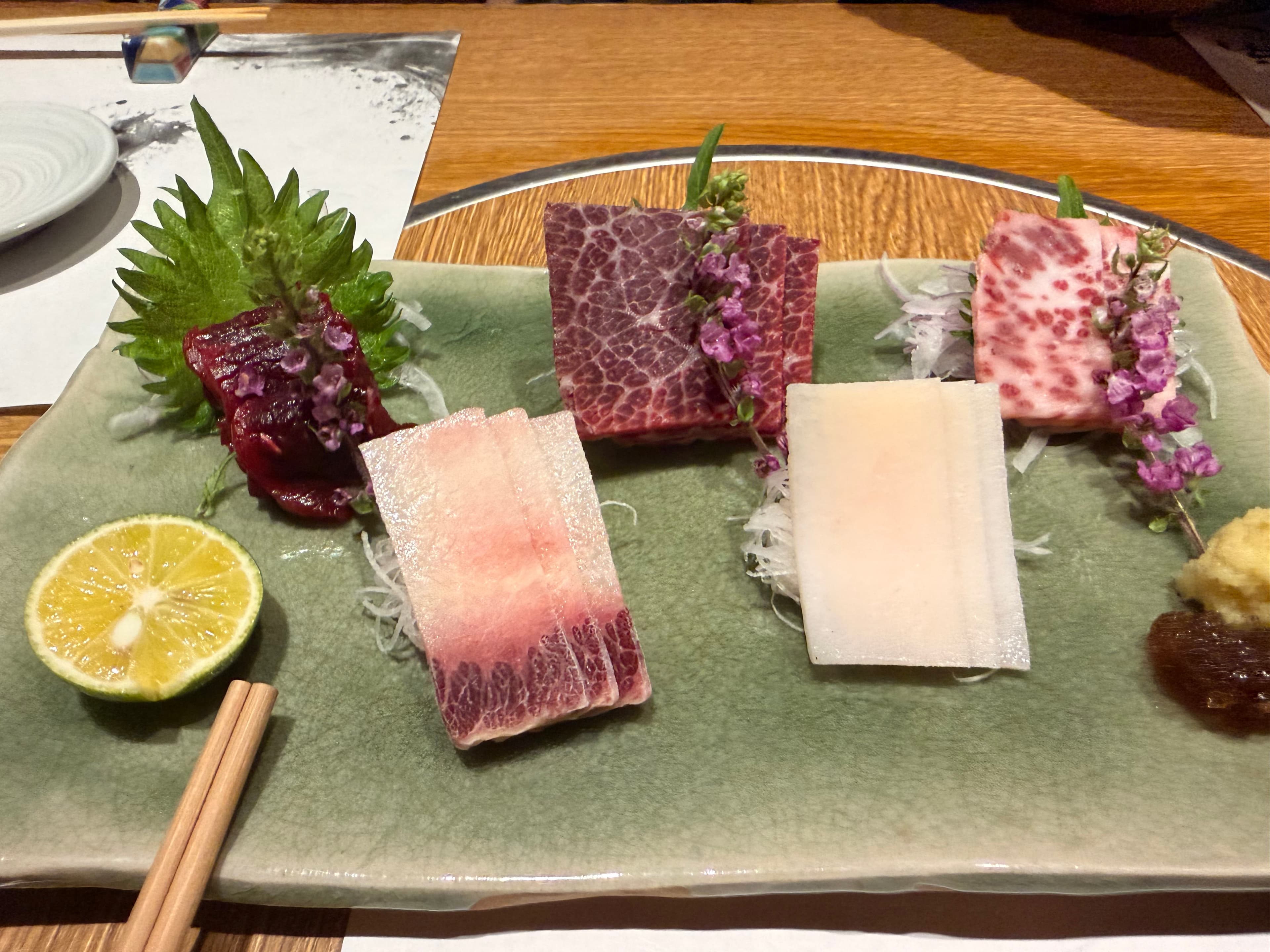 和食・刺身盛り合わせ